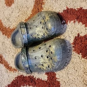 Lined Camo Crocs Men's Size 10